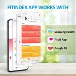 Весы Fitindex для измерения веса тела и процента жира, интеллектуальные весы с цифровым монитором — изображение 5