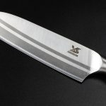 Ножи кухонные MSY BIGSUNNY, набор ножей шеф-повара из немецкой стали с ручкой из дерева Pakkawood 7 предметов — изображение 9