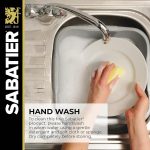 Набор кованых ножей Sabatier с блоком из акации из 15 предметов — изображение 10