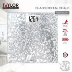 Цифровые напольные весы Taylor весы для измерения массы тела — изображение 6