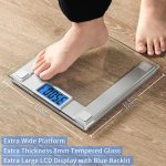 Цифровые напольные весы Vitafit на 250 кг сверхвысокой емкости для измерения массы тела и ИМТ — изображение 6