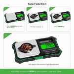 Цифровые карманные весы Fuzion, граммовая шкала для ювелирных изделий 200 г x 0,01 г — изображение 7