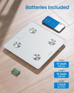 Bluetooth-весы напольные для определения показателей тела в приложении — изображение 6