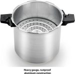 Скороварка Tefal, скороварка с контролем давления, 3 настройки PSI, 20 л, серебро — изображение 3