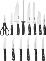 Набор столовых ножей CUISINART, набор ножей из 15 предметов со стальными лезвиями для точной резки — изображение 3