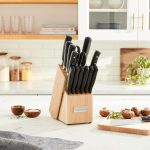 Набор столовых ножей CUISINART, набор ножей из 15 предметов со стальными лезвиями для точной резки — изображение 5