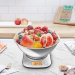 Цифровые кухонные весы для пищевых продуктов в граммах и унциях с водонепроницаемостью IPX6 — изображение 6