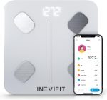 Интеллектуальные весы для определения жира Inevifit, высокоточный цифровой Bluetooth-анализатор состава тела