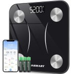 Цифровые весы для веса тела Insmart, весы для взвешивания ИМТ, Bluetooth, весы для измерения жира в организме