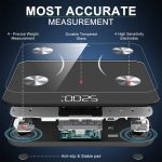 Цифровые весы для веса тела Insmart, весы для взвешивания ИМТ, Bluetooth, весы для измерения жира в организме — изображение 6