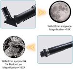 Телескоп рефрактор для начинающих астрономов с апертурой 70 мм (15X-150X) — изображение 5