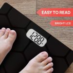 Весы для ванной комнаты Inevifit высокоточные цифровые весы напольные — изображение 4