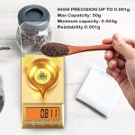 Весы для ювелирных изделий с калибровочной массой, ЖК-дисплеем с подсветкой, тарой, высокая точность — изображение 4