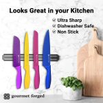 Набор кухонных ножей с цветовой кодировкой ColorSlice 6 ножей с антипригарным покрытием — изображение 5