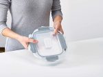Набор пластиковых контейнеров для хранения продуктов с запираемыми герметичными крышками, 5 шт — изображение 3