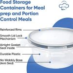 Набор контейнеров для хранения пищевых продуктов с крышками 16 шт, Герметичные пластиковые контейнеры — изображение 3