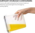 Контейнеры для хранения пищевых сыпучих продуктов с крышками для кухни без бисфенола А - 24 штуки — изображение 5