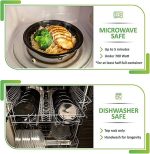 Многоразовые пластиковые контейнеры с крышками для приготовления еды и хранения продуктов - 30 штук — изображение 3
