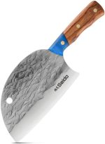 Нож тесак Kaiyo Cleaver с полимерной ручкой для нарезки мяса и кемпингового барбекю