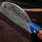 Нож тесак Kaiyo Cleaver с полимерной ручкой для нарезки мяса и кемпингового барбекю — изображение 6