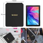 Портативное дорожное зеркало для макияжа Weily с 72 светодиодными лампами и сенсорным экраном — изображение 2