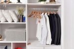 Деревянные плечики, слегка изогнутые вешалки из цельного дерева, 10 штук — изображение 7