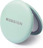 Дорожное зеркало для макияжа Wobsion со светодиодной подсветкой, увеличение 1x/10x — изображение 6