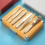Дорожный маникюрный набор для ухода за ногтями Three Seven 11 в 1 — изображение 7