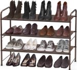Полка для обуви ‎Simple Houseware 3-х уровневая на 12 - 20 пар — изображение 2