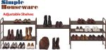 Полка для обуви ‎Simple Houseware 3-х уровневая на 12 - 20 пар — изображение 3