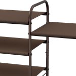 Полка для обуви ‎Simple Houseware 3-х уровневая на 12 - 20 пар — изображение 5