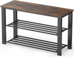 Полка для обуви Simple Houseware на 6 пар обуви со скамьей для сидения