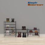Стойка для обуви 3-х уровневая Simple Houseware на 9 пар обуви — изображение 5