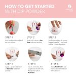 Лак для ногтей Revel Nail Dip Powder пудра для ногтей с витамином Е и кальцием, 4 упаковки — изображение 5