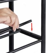Стойка для обуви Yssoa 4 полки на 12 пар обуви — изображение 5