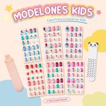 Детские акриловые накладные ногти, Modelones, 144 шт — изображение 2
