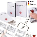 Набор для маникюра и педикюра из 8 предметов 3 Swords Germany для профессионального ухода за ногтями — изображение 7