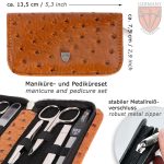 Набор для ногтей 3 Swords Germany из 8 предметов для ухода за маникюром и педикюром — изображение 4