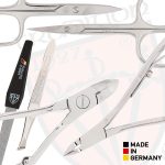 Набор для маникюра и педикюра 3 Swords Germany из 12 предметов для профессионального ухода за ногтями — изображение 7