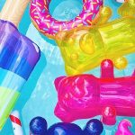Набор надувных пляжных игрушек для бассейна для детей из 6 надувных мармеладных мишек — изображение 7