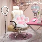 Подушка для игрового кресла в виде кошачьей лапы — изображение 4