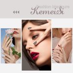 Набор кистей для дизайна ногтей KEMEISI, 9 шт., двусторонняя акриловая кисть для подводки ногтей — изображение 8
