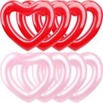 Надувные круги для плавания в форме сердца Bulk Sweet Love 8 штук