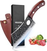 Японский поварской нож Huusk, нож Viking с ножнами, нож для разделки мяса