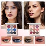Стартовый набор для макияжа Color Nymph, полный стартовый набор косметики для девочек с палитрой теней — изображение 3