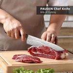 Нож шеф-повара PAUDIN, острый кухонный нож с эргономичной ручкой в подарочной коробке — изображение 3