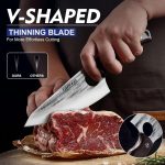Набор ножей для обвалки мяса Topfeel, кованые ножи шеф-повара для резки мяса 3 штуки — изображение 2