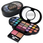Палитра для макияжа с зеркалом Color Nymph с многоцветными тенями для век