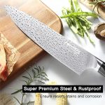 Профессиональный набор ножей шеф-повара Topfeel, набор кухонных ножей из 3 штук — изображение 3