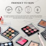Набор косметики для макияжа 3х ярусный в подарочном чемоданчике Color Nymph Все в одном — изображение 7